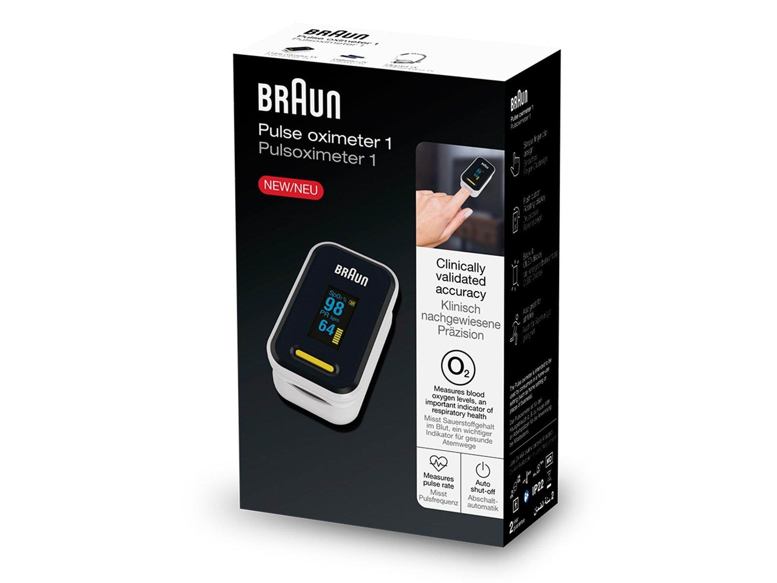 Braun YK-81CEU Pulse Oximeter 1 Braun YK-81CEU Pulse Oximeter 1